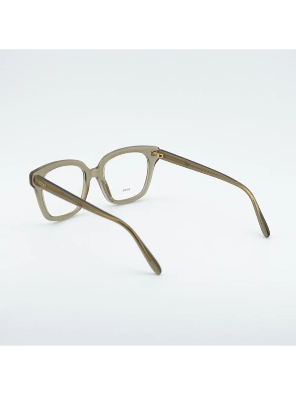 Loewe LW50083I 096 Eyeglasses Shiny Green 51mm Square Frame